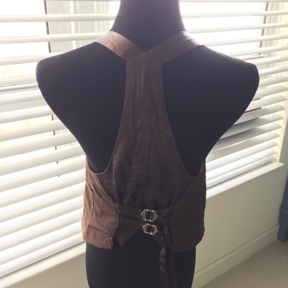 L.A.M.B. Brown Vest - Picture 4 of 7